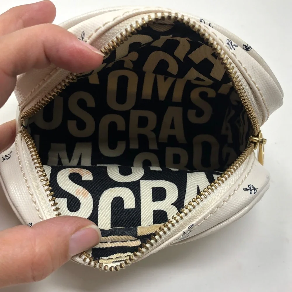 Marc Jacobs Cosmetic Bag Small Zip Around Travel Storage